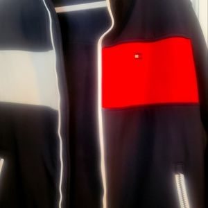 NWT Tommy Hilfiger Men Colorblock Performance Jacket M Water Repellent